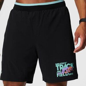 Fabletics The Fundamental Short II Lined 7in in Limited Black Track & Field